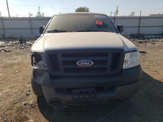 1FTRF12W65NA36945 - 2005 FORD F150 Plata foto 5