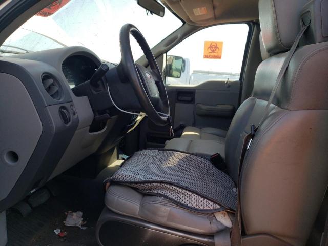 1FTRF12W65NA36945 - 2005 FORD F150 Plata foto 7