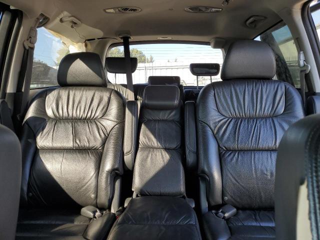 5FNRL3H85AB503066 - 2010 HONDA ODYSSEY TOURING ნაცრისფერი ფოტო 10