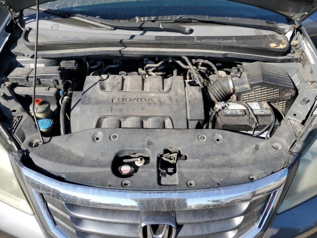 5FNRL3H85AB503066 - 2010 HONDA ODYSSEY TOURING ნაცრისფერი ფოტო 12