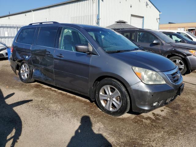 5FNRL3H85AB503066 - 2010 HONDA ODYSSEY TOURING ნაცრისფერი ფოტო 4