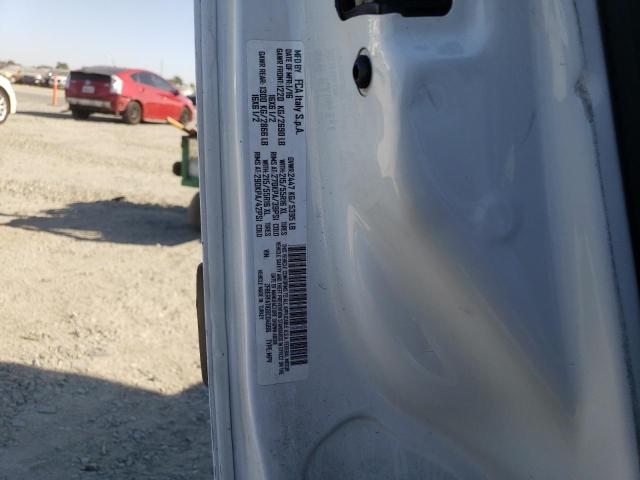 ZFBERFAT1G6C04066 - 2016 RAM PROMASTER CITY WHITE photo 13