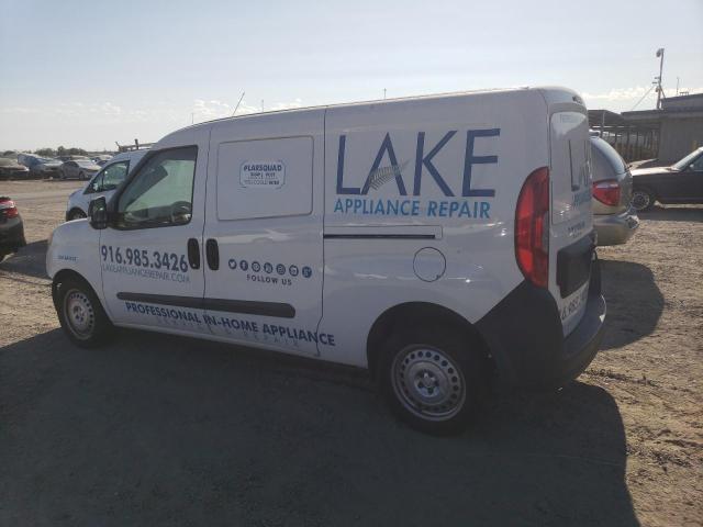 ZFBERFAT1G6C04066 - 2016 RAM PROMASTER CITY WHITE photo 2