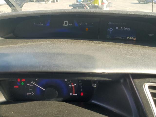 19XFB2F56DE248754 - 2013 HONDA CIVIC LX Qəhvəyi foto 9