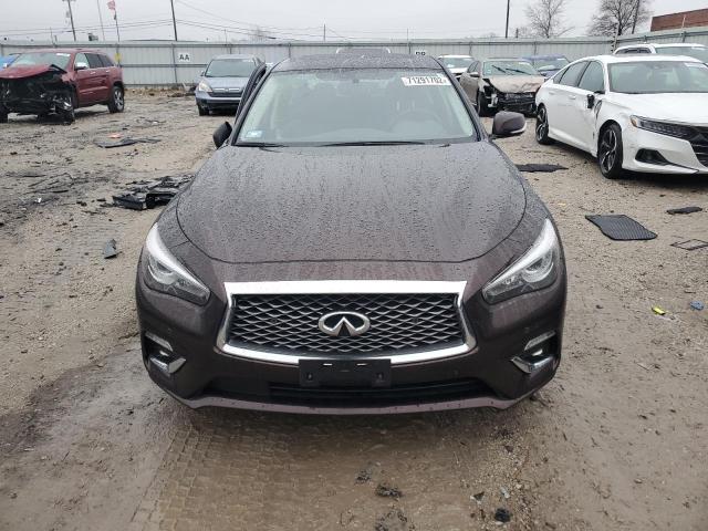 JN1EV7AR9LM252360 - 2020 INFINITI Q50 PURE BROWN photo 5