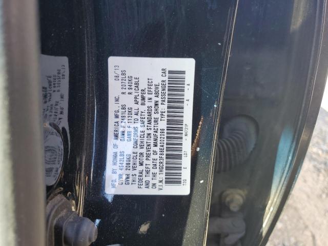 1HGCR3F88EA002096 - 2014 HONDA ACCORD EXL BLACK photo 13