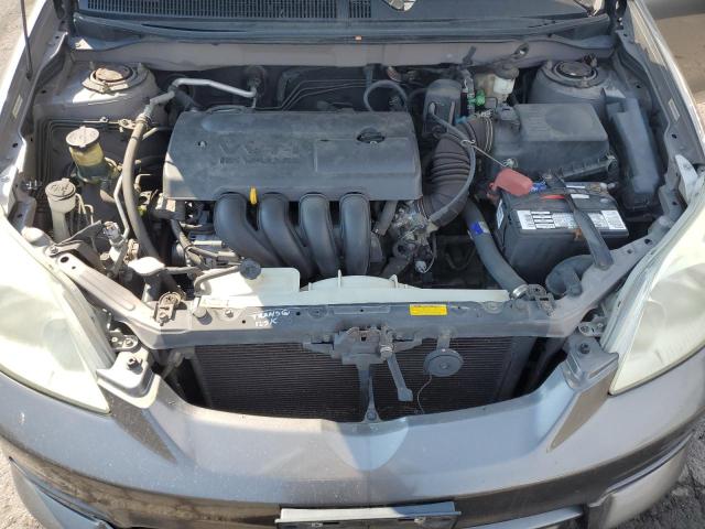 2T1KR32E54C273469 - 2004 TOYOTA COROLLA MA XR GRAY photo 11