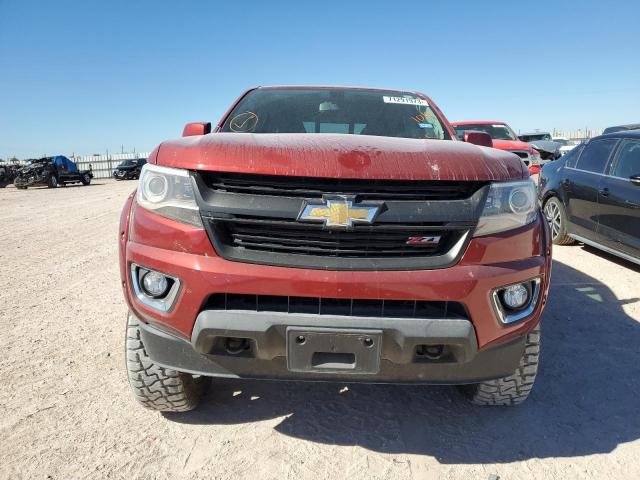 1GCPTDE12G1299042 - 2016 CHEVROLET COLORADO Z71 MAROON photo 5