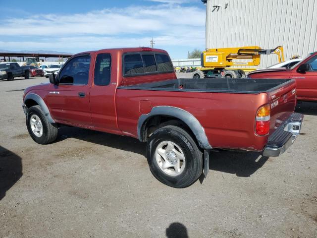 5TESN92N03Z208892 - 2003 TOYOTA TACOMA XTRACAB PRERUNNER წითელი ფოტო 2