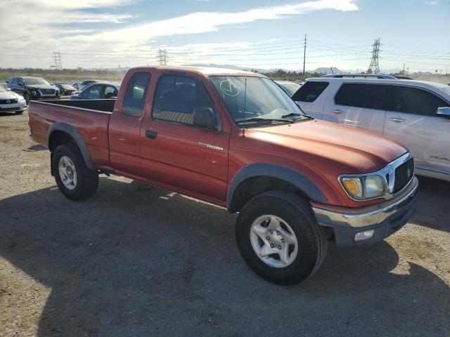 5TESN92N03Z208892 - 2003 TOYOTA TACOMA XTRACAB PRERUNNER წითელი ფოტო 4
