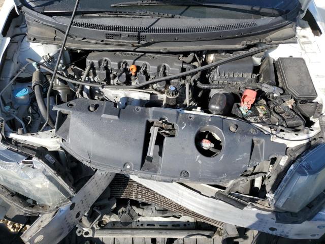 19XFB2F91FE284177 - 2015 HONDA CIVIC EXL WHITE photo 11