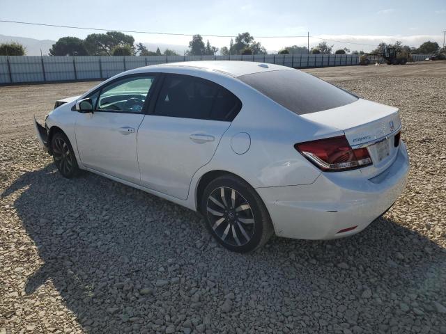 19XFB2F91FE284177 - 2015 HONDA CIVIC EXL WHITE photo 2