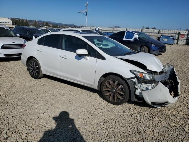 19XFB2F91FE284177 - 2015 HONDA CIVIC EXL WHITE photo 4