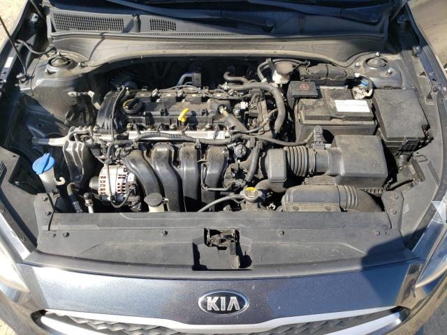 3KPF24AD5KE022146 - 2019 KIA FORTE FE GRAY photo 11