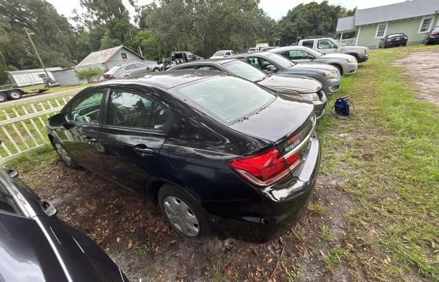 2HGFB2F52DH521033 - 2013 HONDA CIVIC LX BLACK photo 3