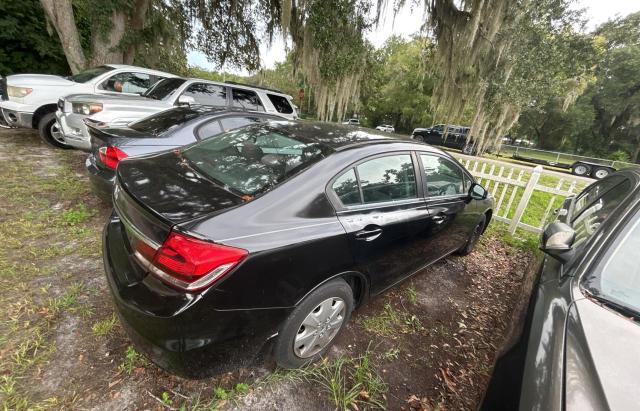 2HGFB2F52DH521033 - 2013 HONDA CIVIC LX BLACK photo 4