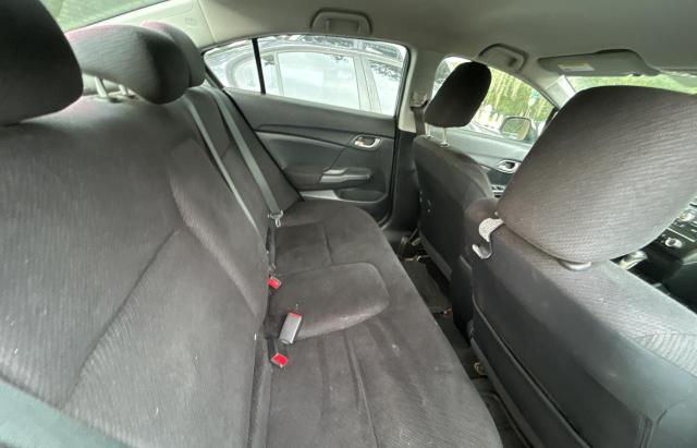 2HGFB2F52DH521033 - 2013 HONDA CIVIC LX BLACK photo 6