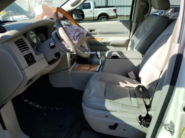 1A8HX58267F522701 - 2007 CHRYSLER ASPEN LIMITED 白色 照片 7
