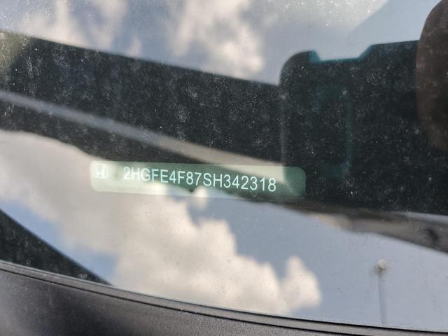 2HGFE4F87SH342318 - 2025 HONDA CIVIC SPORT BLUE photo 12