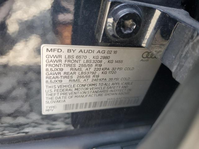 WA1LAAF7XHD008187 - 2017 AUDI Q7 PREMIUM PLUS ლურჯი ფოტო 13