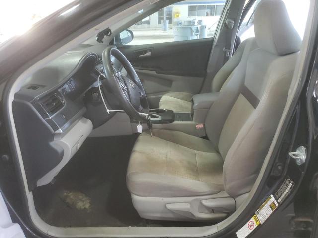 4T1BF1FKXCU087565 - 2012 TOYOTA CAMRY BASE BLACK photo 7