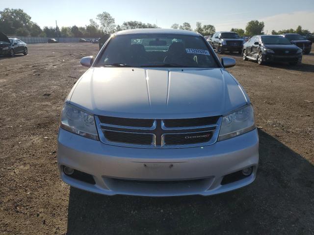 1C3CDZEG9CN222298 - 2012 DODGE AVENGER SXT SILVER photo 5