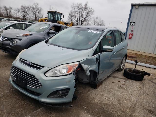 1FADP5CU2DL545541 - 2013 FORD C-MAX PREMIUM BLUE photo 1