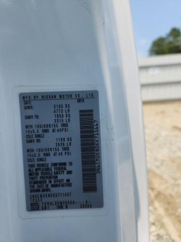 3N6CM0KN0KK711667 - 2019 NISSAN NV200 2.5S WHITE photo 13