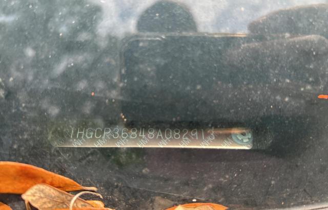 1HGCP36848A082913 - 2008 HONDA ACCORD EXL 灰色 照片 10