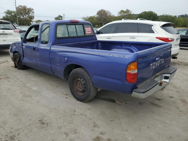 4TAUN53B0SZ012012 - 1995 TOYOTA TACOMA XTRACAB BLUE photo 2