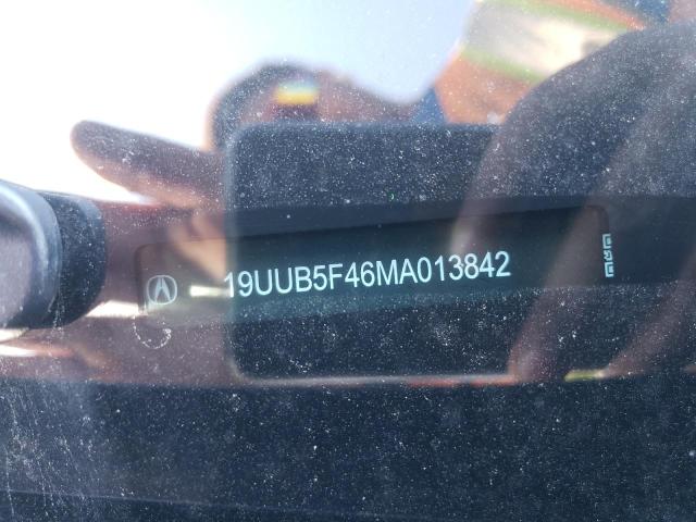 19UUB5F46MA013842 - 2021 ACURA TLX TECHNOLOGY Սև լուսանկար 12