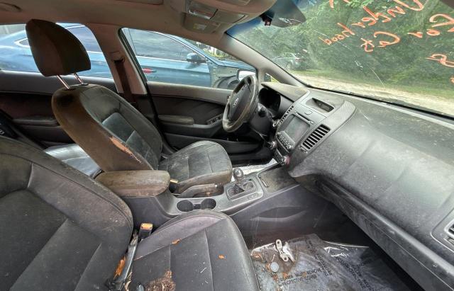 KNAFZ4A80F5324280 - 2015 KIA FORTE EX GRAY photo 5