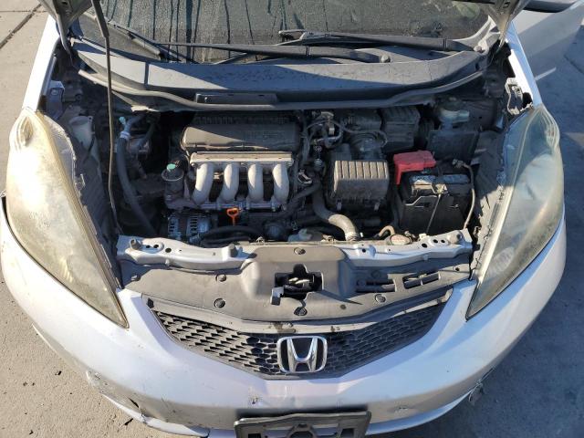 JHMGE8H30CC030095 - 2012 HONDA FIT ვერცხლისფერი ფოტო 11
