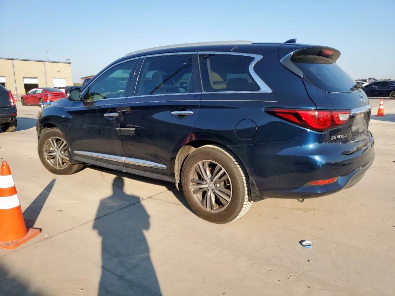 5N1DL0MN1JC505166 - 2018 INFINITI QX60 أزرق صورة 2