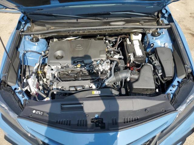 4T1G11BK0RU129485 - 2024 TOYOTA CAMRY SE NIGHT SHADE BLUE photo 11