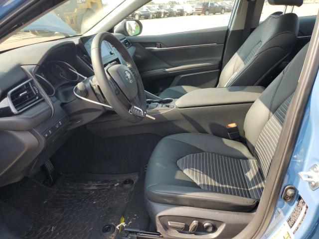 4T1G11BK0RU129485 - 2024 TOYOTA CAMRY SE NIGHT SHADE BLUE photo 7