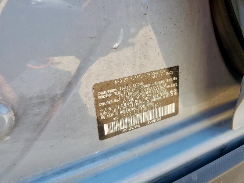 JF2GTAEC1PH213163 - 2023 SUBARU CROSSTREK PREMIUM 蓝色 照片 13