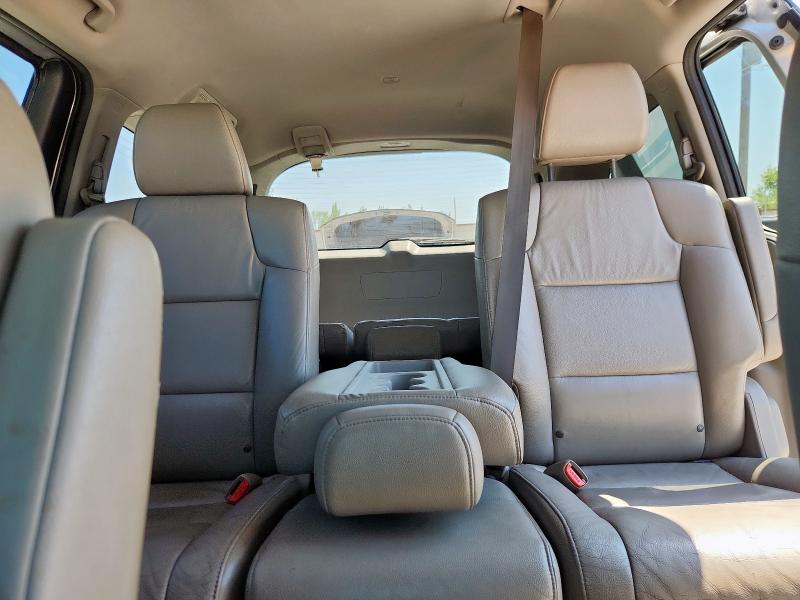 5FNRL5H65BB049669 - 2011 HONDA ODYSSEY EXL ვერცხლისფერი ფოტო 10