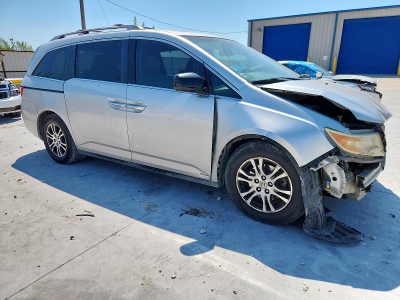 5FNRL5H65BB049669 - 2011 HONDA ODYSSEY EXL ვერცხლისფერი ფოტო 4