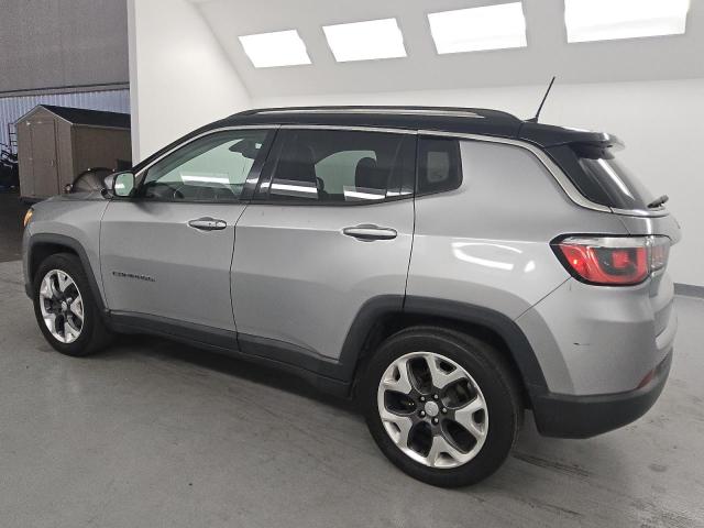 3C4NJCCB6KT749165 - 2019 JEEP COMPASS LIMITED ვერცხლისფერი ფოტო 2