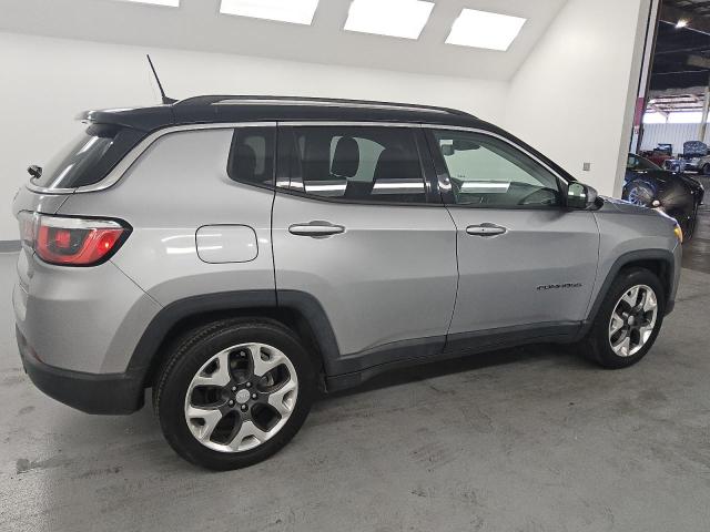 3C4NJCCB6KT749165 - 2019 JEEP COMPASS LIMITED ვერცხლისფერი ფოტო 3