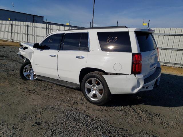 1GNSKBKC0GR335634 - 2016 CHEVROLET TAHOE K1500 LT WHITE photo 2