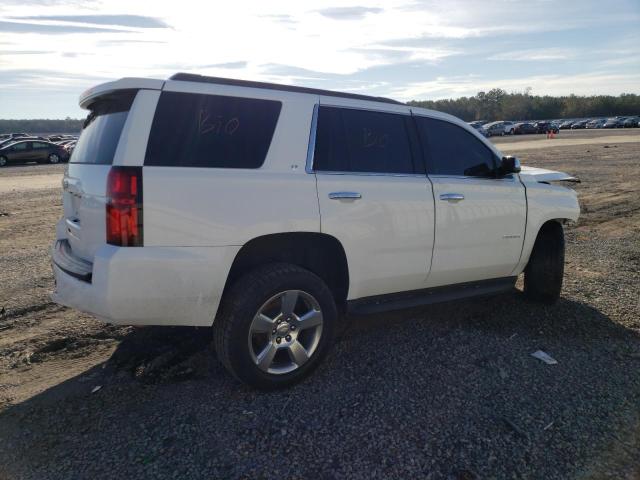 1GNSKBKC0GR335634 - 2016 CHEVROLET TAHOE K1500 LT WHITE photo 3