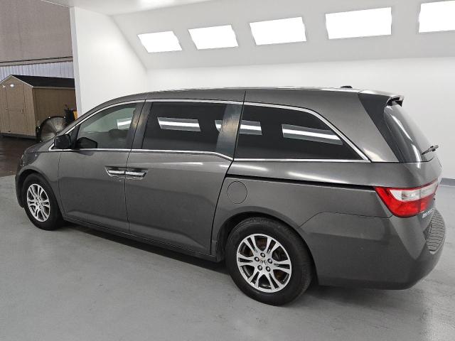 5FNRL5H68DB084399 - 2013 HONDA ODYSSEY EXL Темно-сірий фото 2