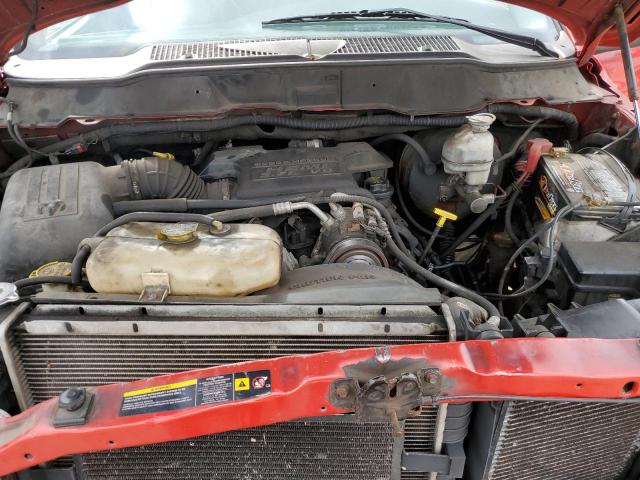 1D7KU28D04J270030 - 2004 DODGE RAM 2500 ST RED photo 11