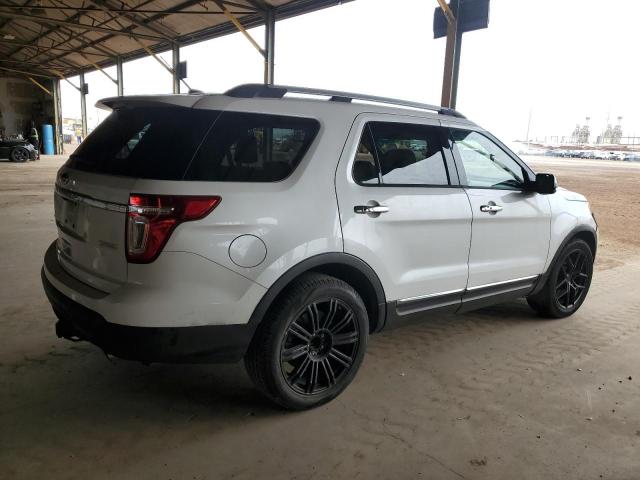 1FM5K7F91EGB37358 - 2014 FORD EXPLORER LIMITED WHITE photo 3