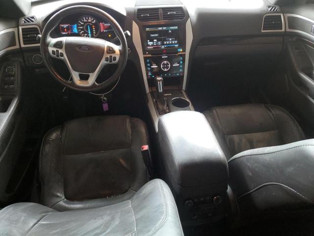 1FM5K7F91EGB37358 - 2014 FORD EXPLORER LIMITED WHITE photo 8