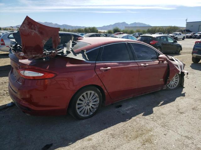 3FA6P0SU0DR332246 - 2013 FORD FUSION TITANIUM PHEV Qırmızı foto 3