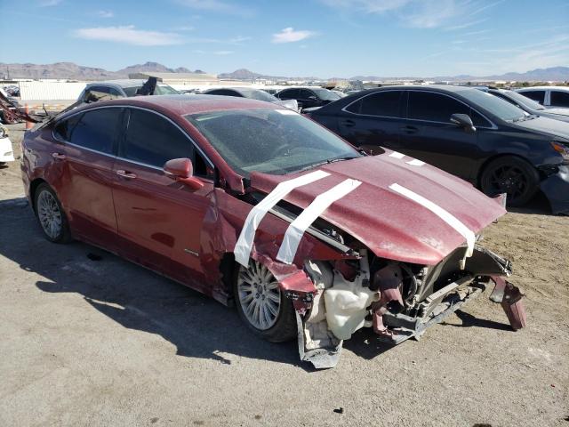 3FA6P0SU0DR332246 - 2013 FORD FUSION TITANIUM PHEV Qırmızı foto 4