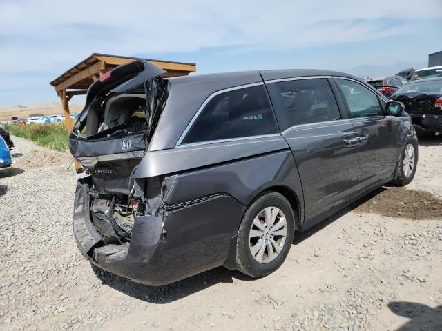 5FNRL5H61EB121407 - 2014 HONDA ODYSSEY EXL GRAY photo 3